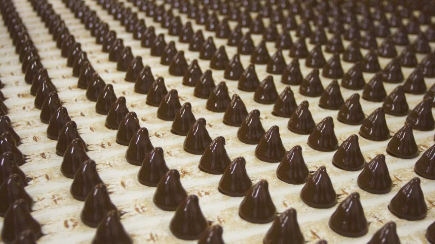 Chocolate production line