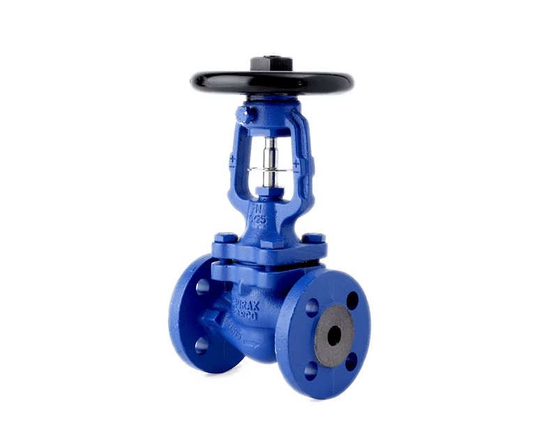 Bellows sealed stop valves