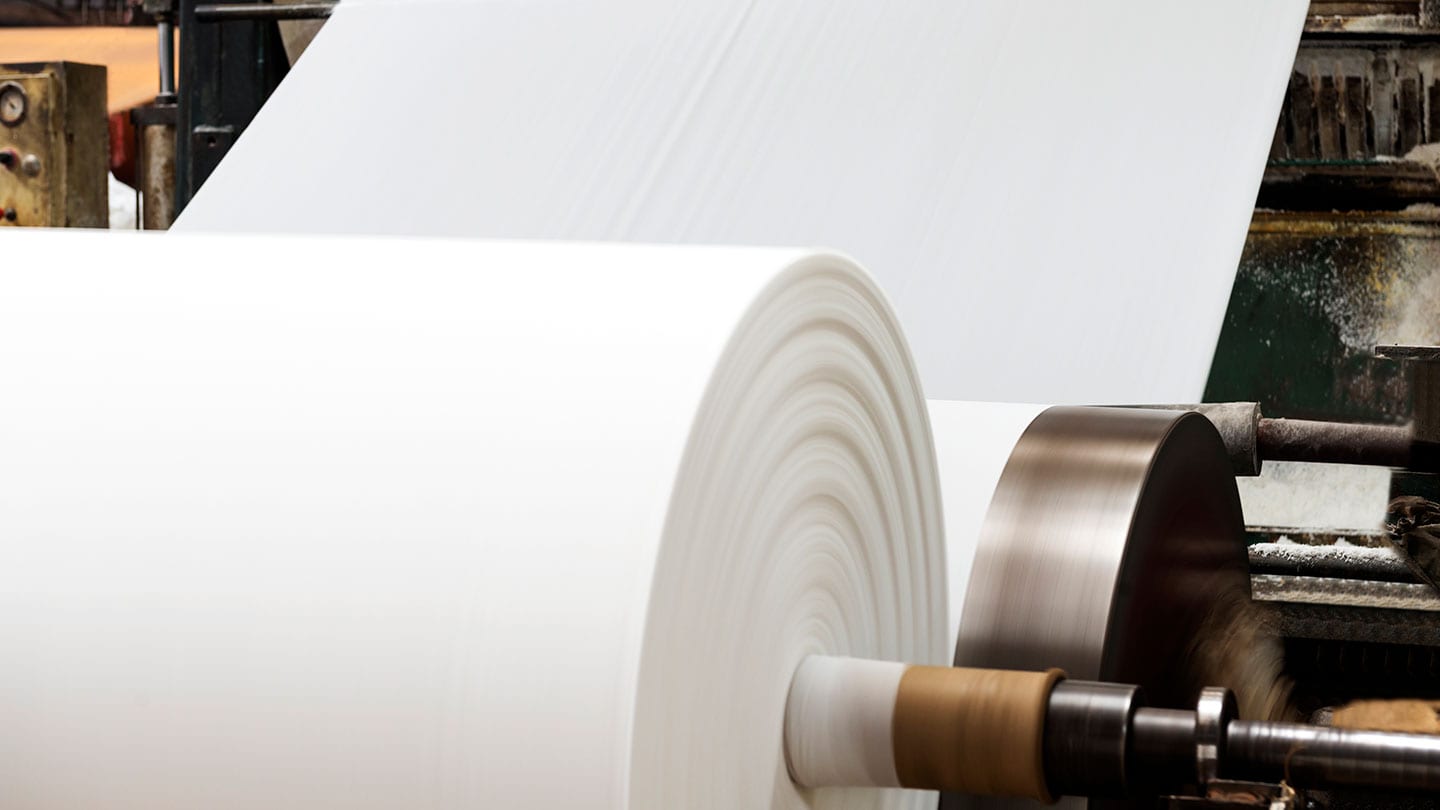 Paper production line