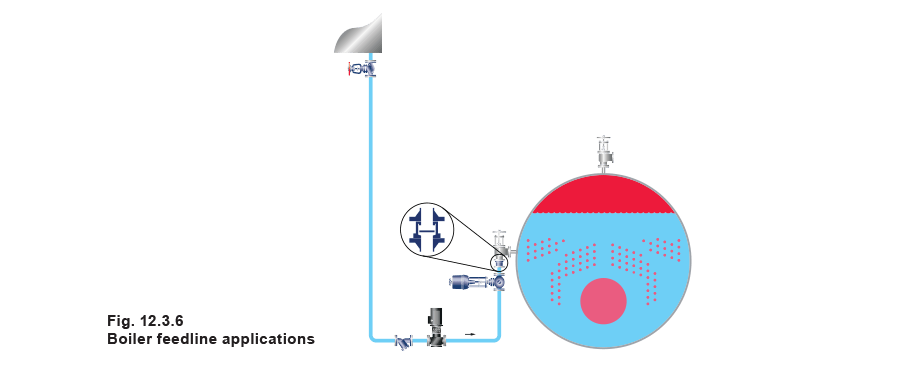 12.3.6 Boiler feedline applications