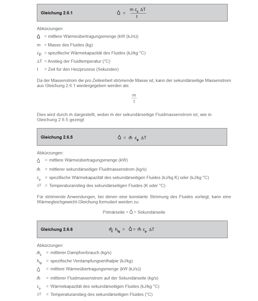 Gleichung 2.6.1, 2.6.5 und 2.6.6