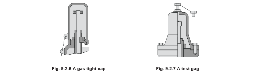 fig 9.2.7 A test gag