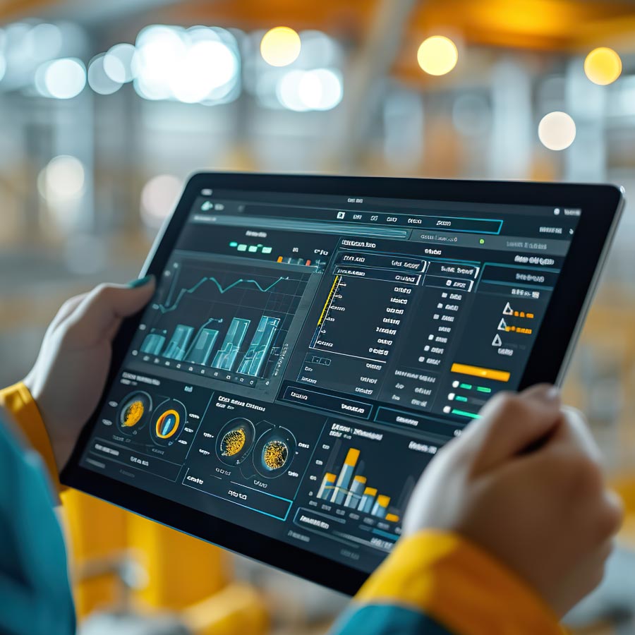 Audit on digital screen