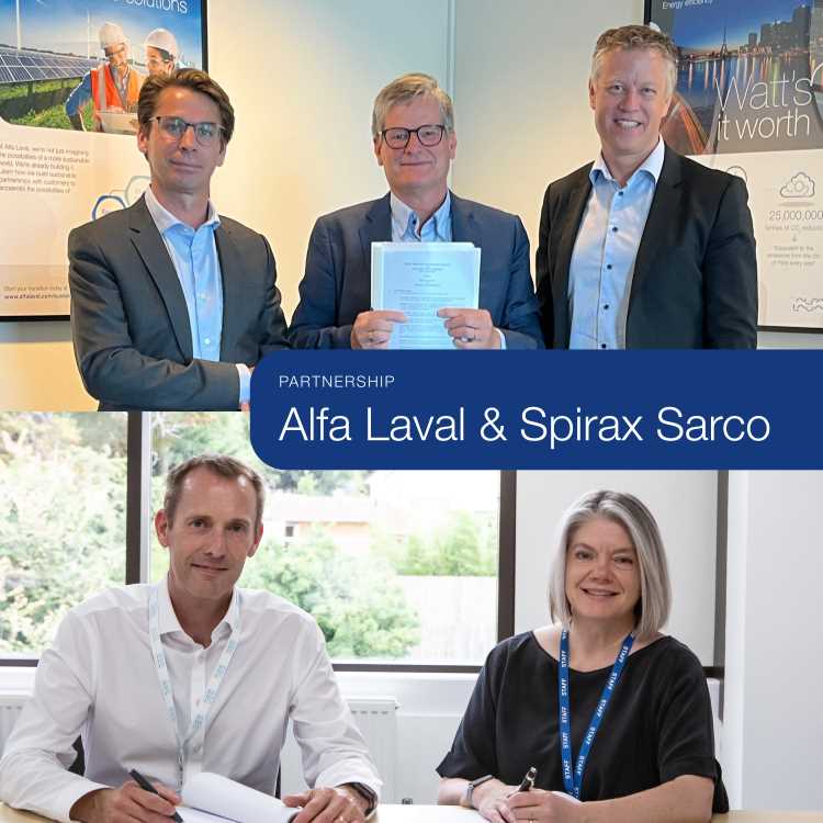 Spirax Sarco and Alfa Laval agreement