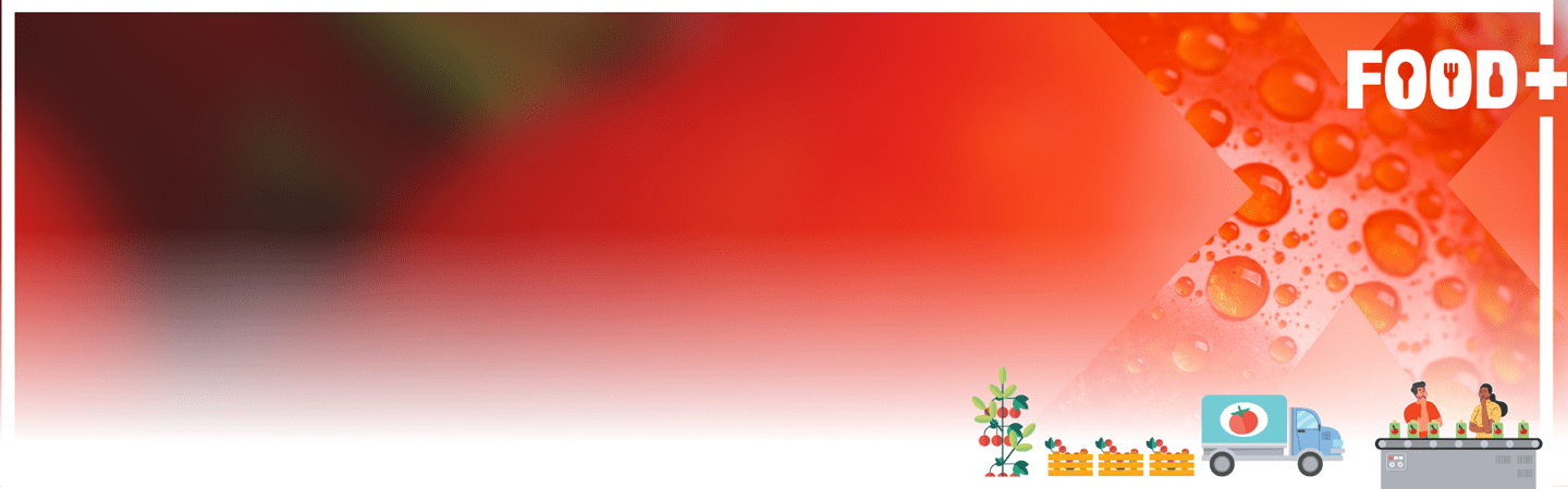 Food plus masthead with delivery truck