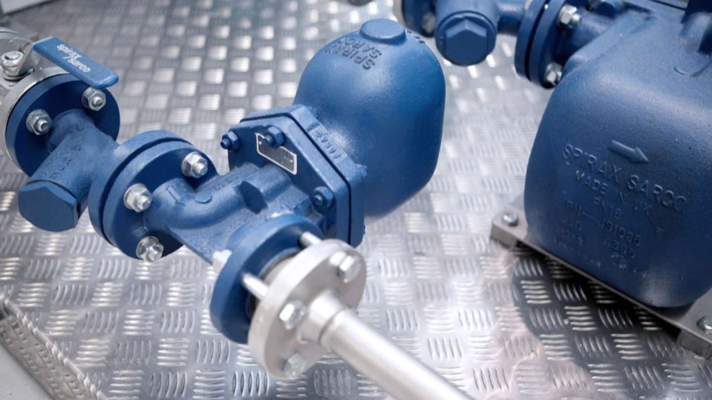 Ball Float Steam Trap Installation