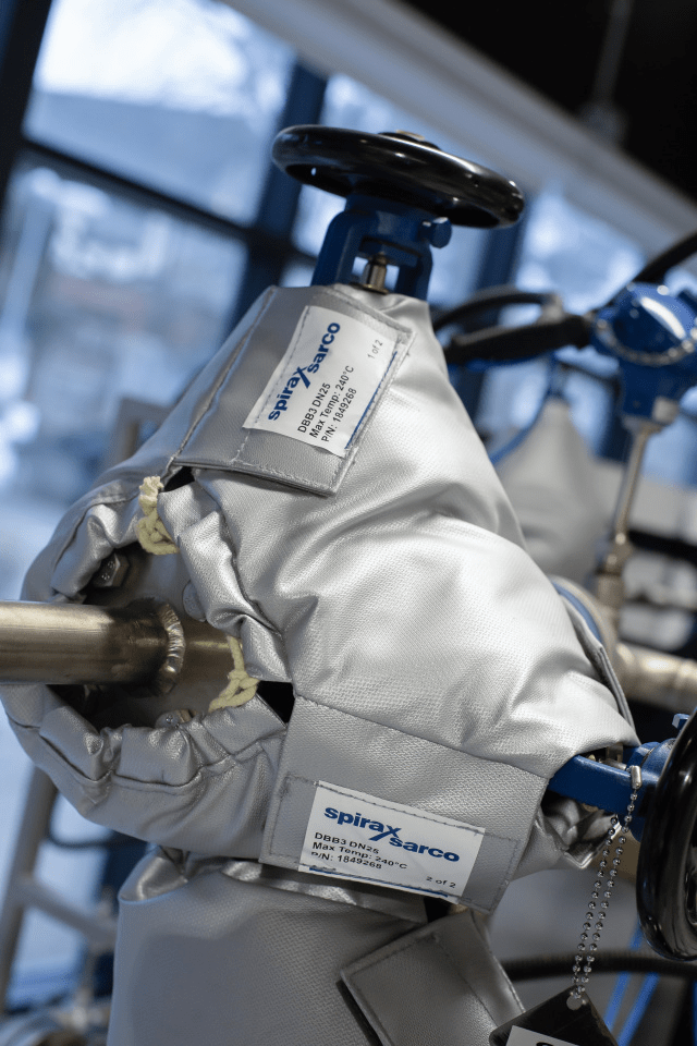 Close up of Insulation jacket