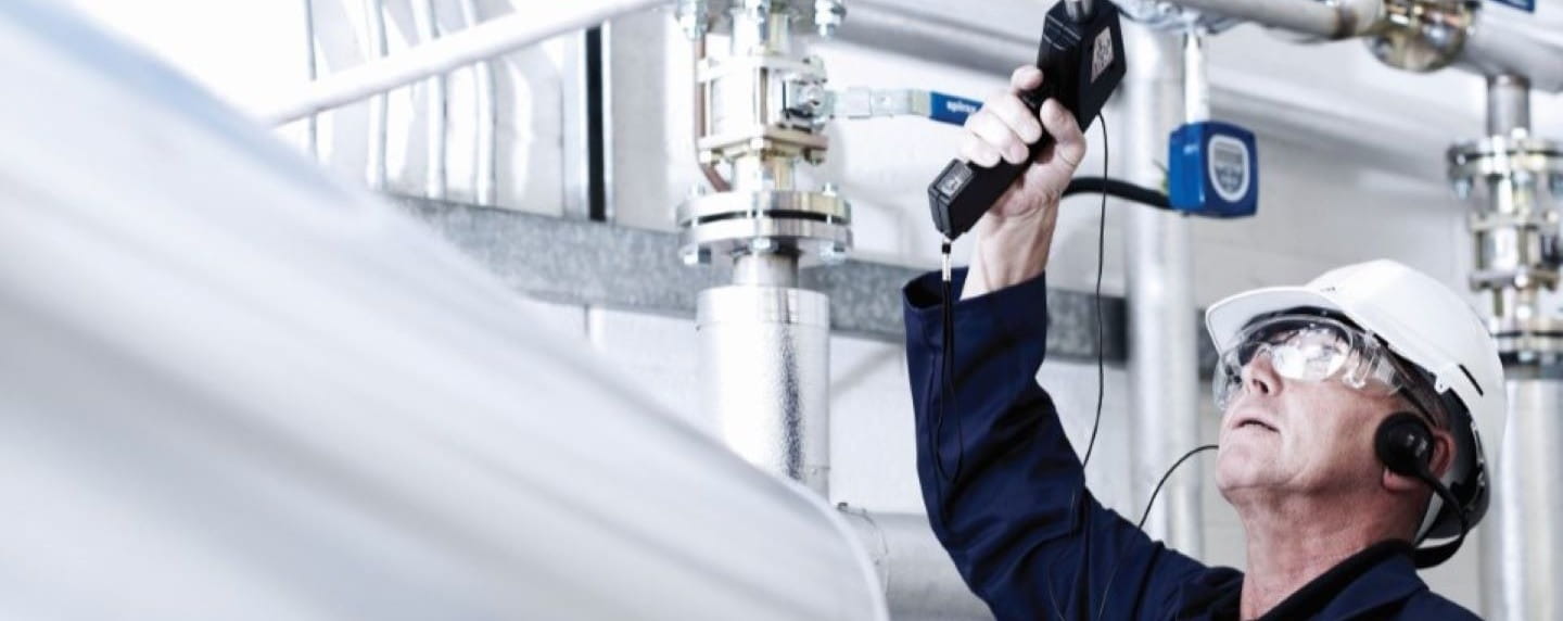 Engineer carrying out audit