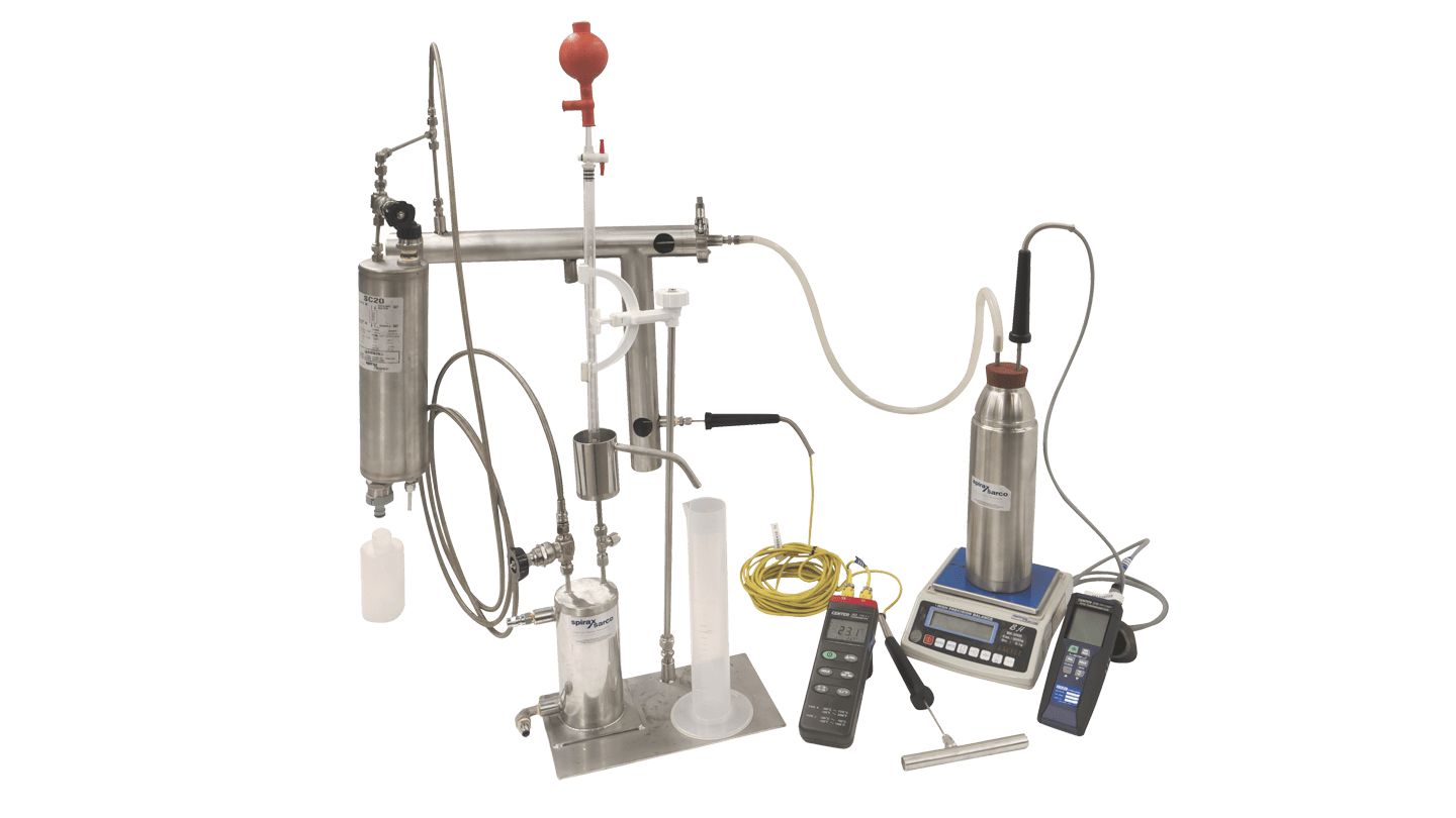 Steam quality testing equipment