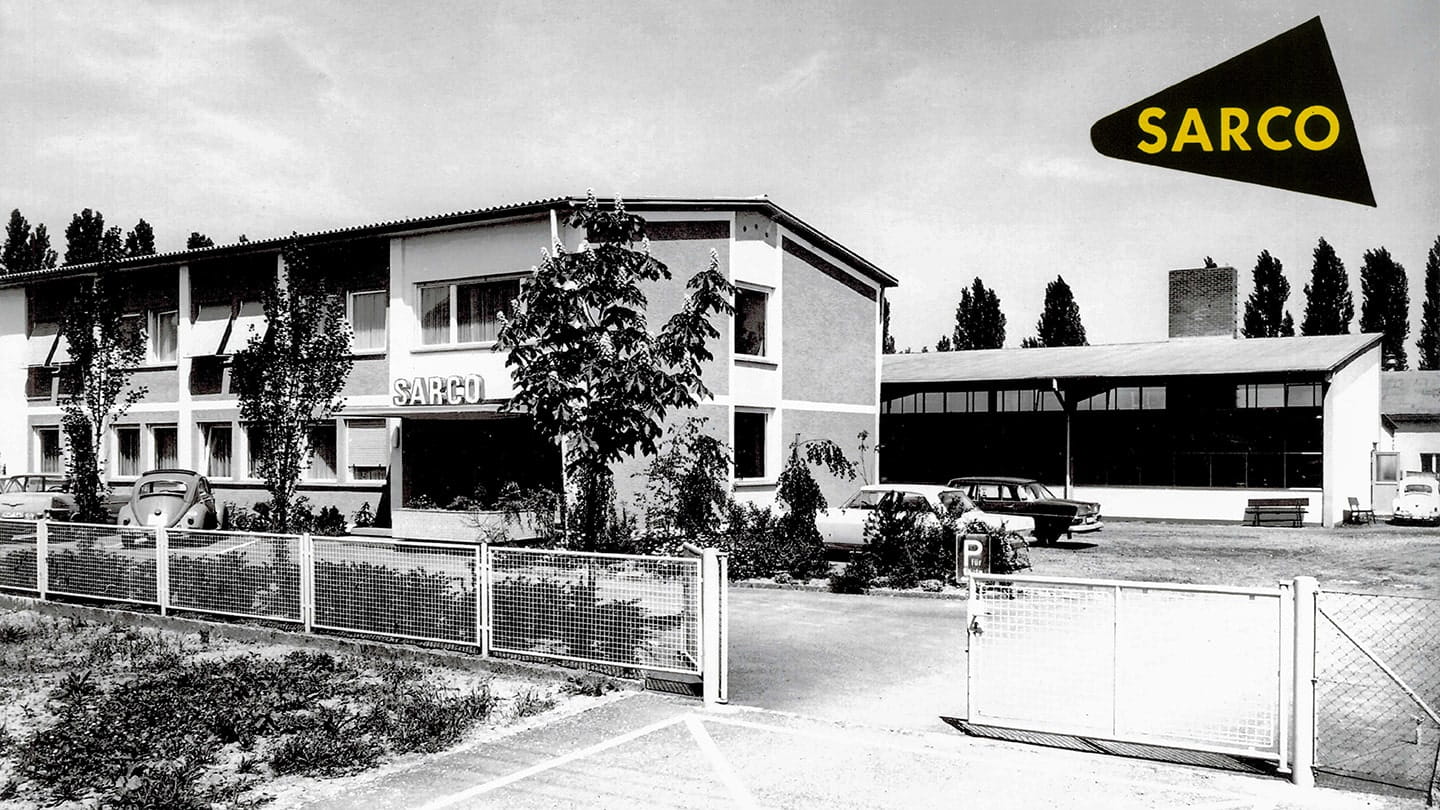 Sarco Firmengebäude in Konstanz, 60er-Jahre