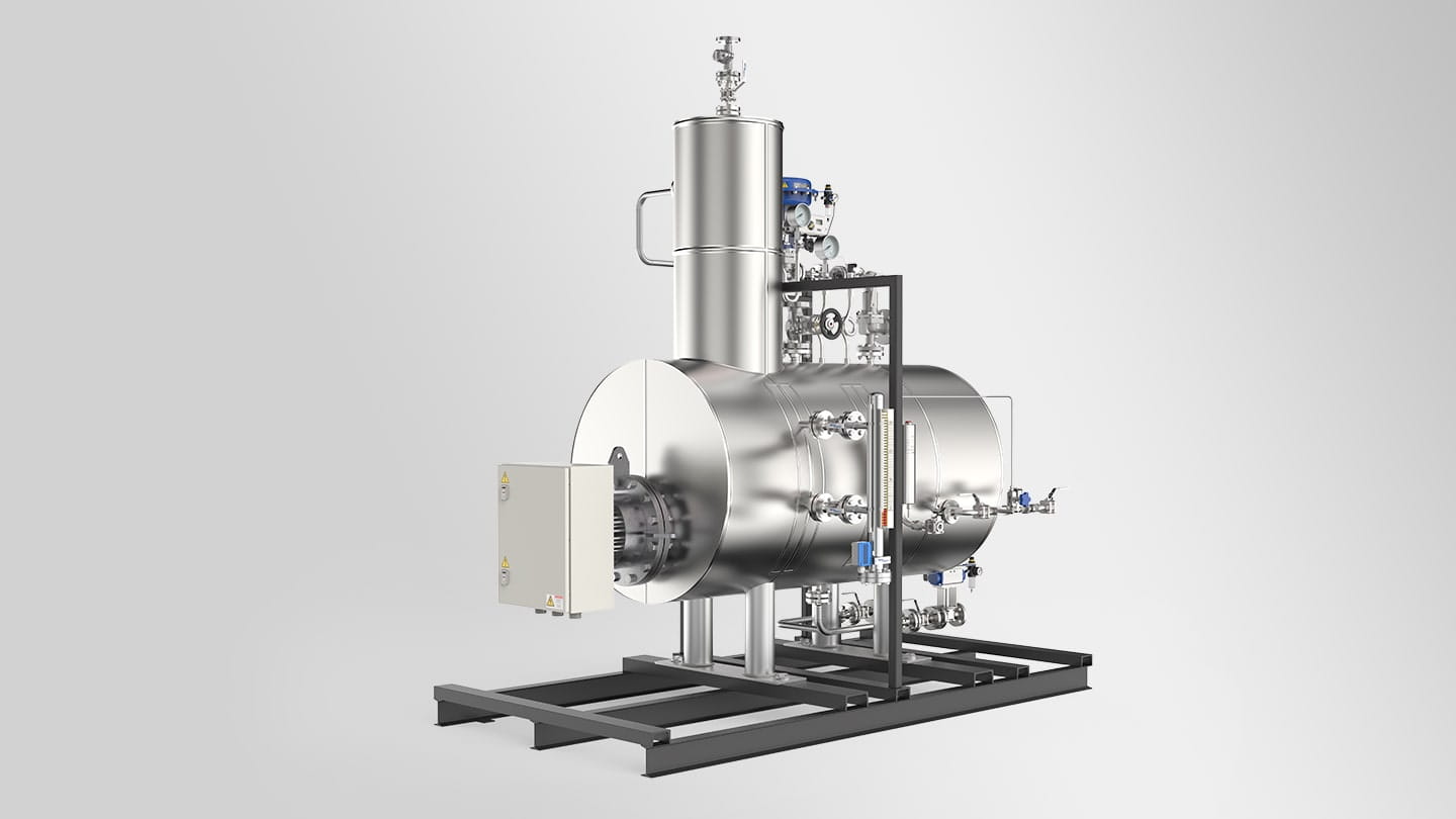 Elektrischer Reindampferzeuger