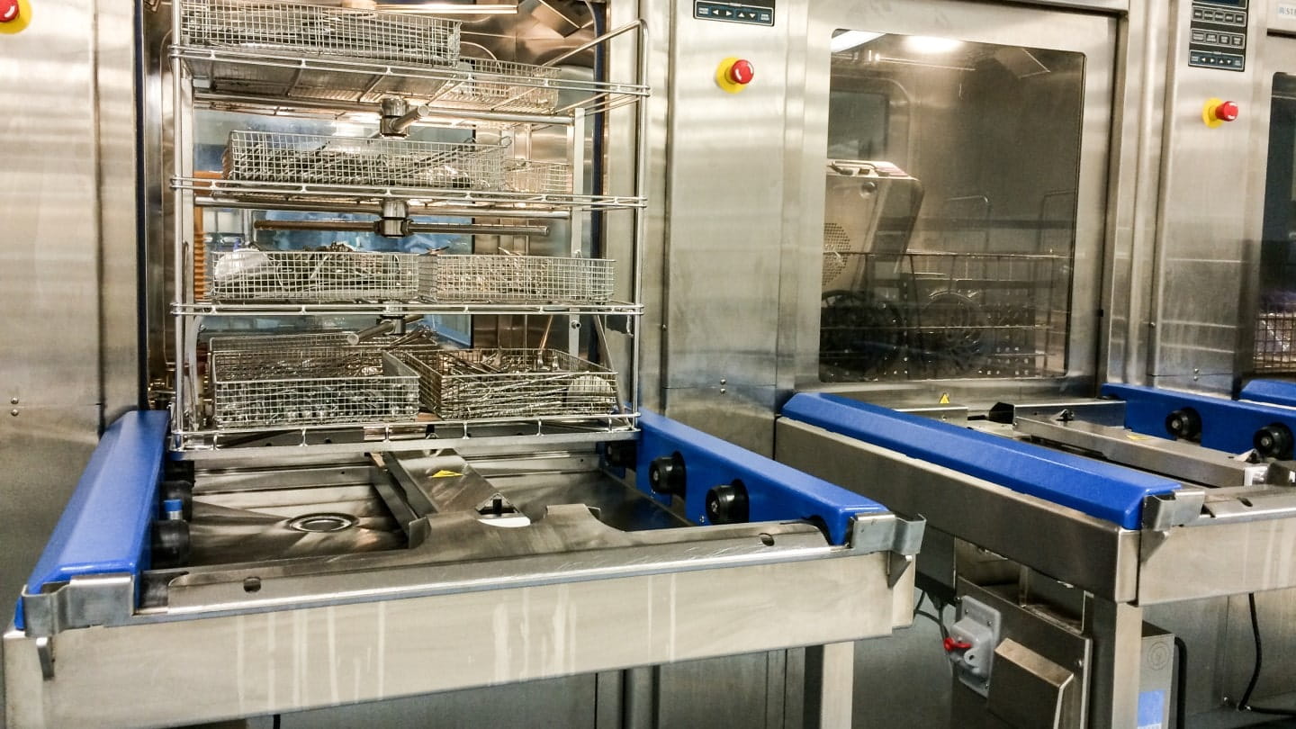 Sterilised equipment