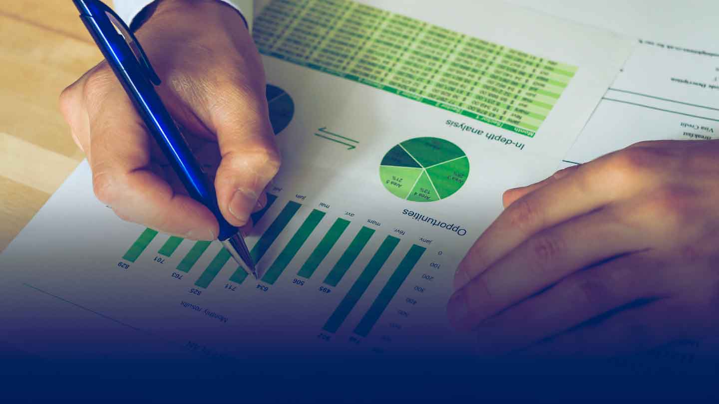Bar chart for step to sustainability