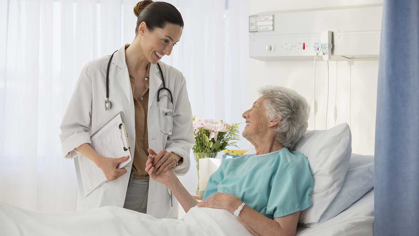 Hospital patient