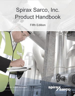 USA Product Handbook | US | Spirax Sarco