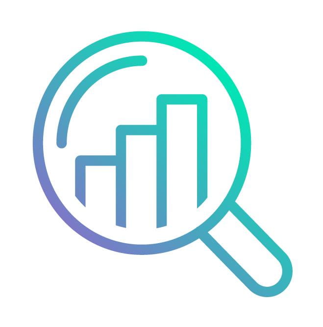 Insights and analysis icon