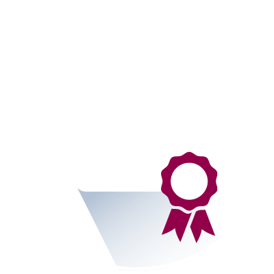 Clipboard and rosette